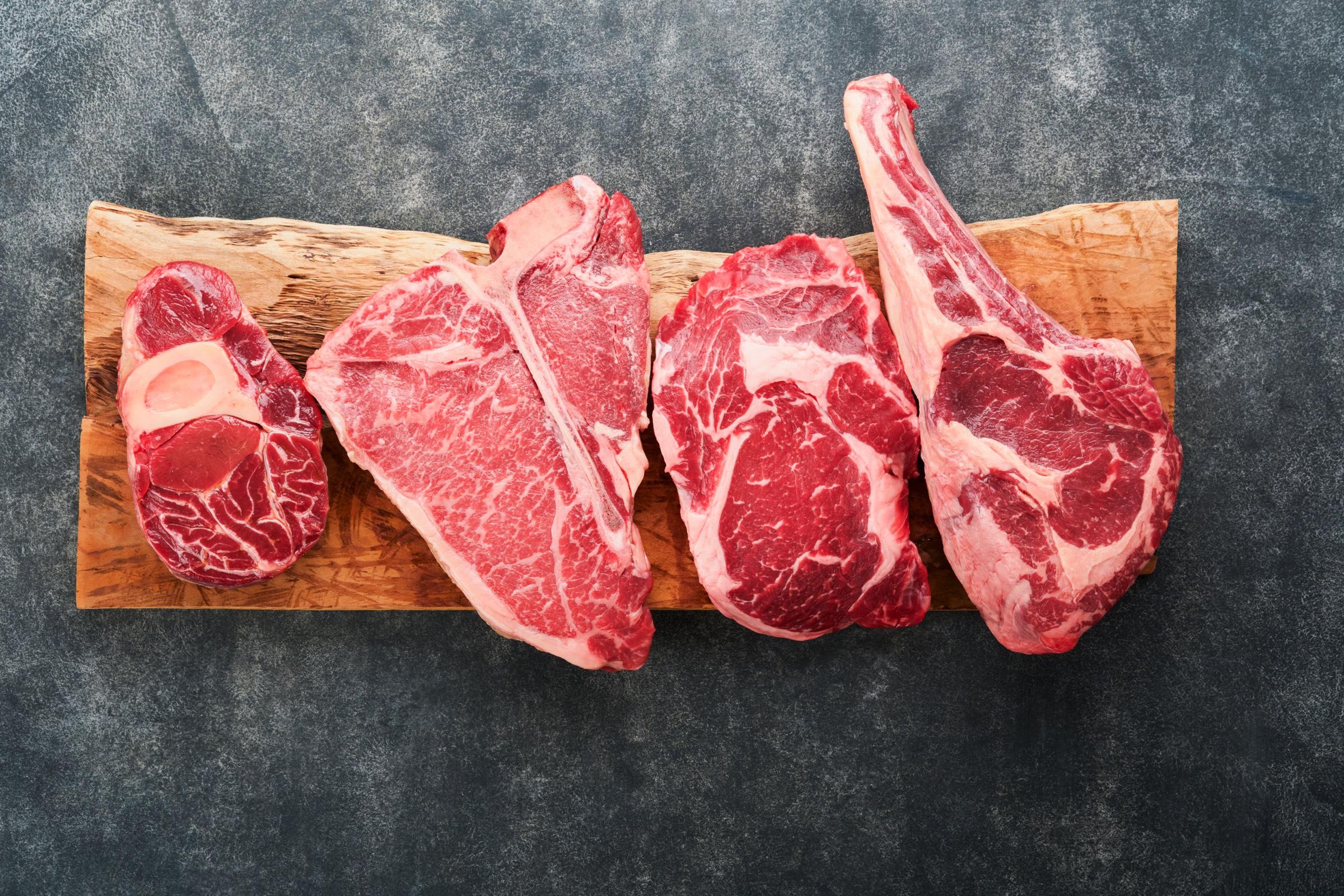 Premium beef cuts